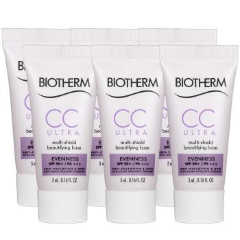BIOTHERM 碧兒泉 超清爽防護亮白CC隔離乳SPF50+/PA++++(紫)(5ml)*6