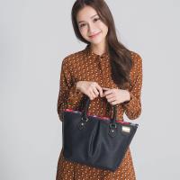【金安德森】薇若妮卡 經典2way水餃包(小款)-油墨黑(KA165203BKF)