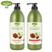 Jie Fen潔芬 植萃沐浴+洗髮凝露1000ml2入組(保濕型)
