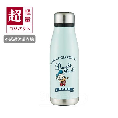 日本Skater不鏽鋼保溫曲線瓶(400ml)唐老鴨