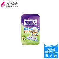 花仙子驅塵氏亮光蠟濕拖巾x5入(12張/入)