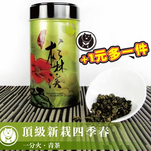 【台灣茶人】杉林溪新栽四季春150g/罐(+1元多1罐)