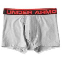 Under Armour 男時尚輕質四向彈力灰色四角內褲(預購)