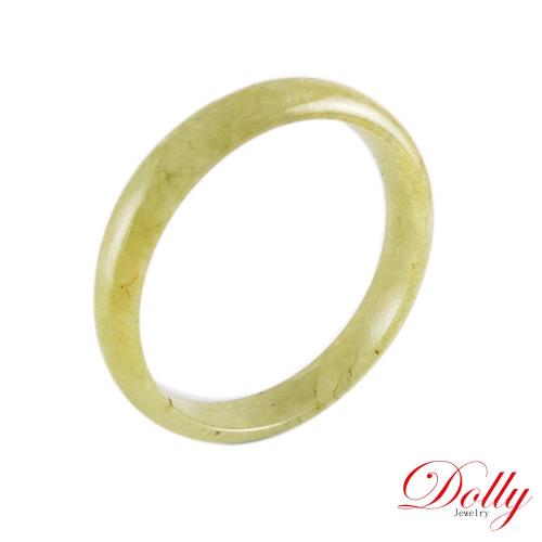 A貨翡翠手鐲/玉鐲(手圍18) 黃翡 福利品 Dolly