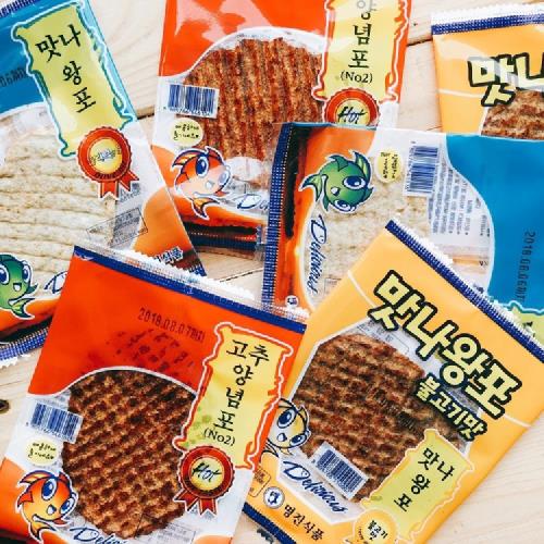 韓國熱銷小企鵝烤魚片30片組(原味/燒烤/香辣)