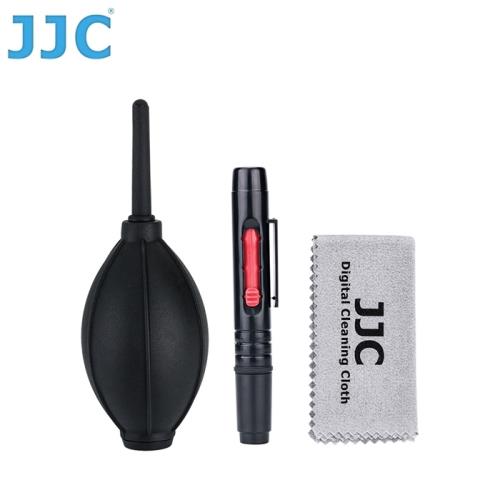JJC清潔組CL-3D(含清潔吹氣球+拭鏡筆+拭鏡布)