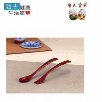 【老人當家 海夫】WIND 箸之助 天然木輔助湯匙、叉子 日本製