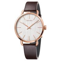 Calvin Klein CK Even 超然木質時尚女錶 銀 36mm K7B236G6