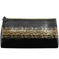 ANNA SUI 安娜蘇 黑魅炫金薔薇化妝包