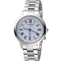 CITIZEN 星辰 xC 城市環越鈦金屬限量電波錶 CB1100-57A