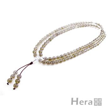 【Hera】 赫拉 頂級沉穩茶晶念珠/108顆