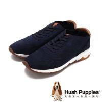 Hush Puppies Garry TS Field 復古風格運動健走 男鞋-深藍(另有褐)