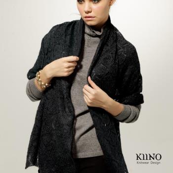 【KIINO】氣質空花百搭針織圍巾 0112-8858