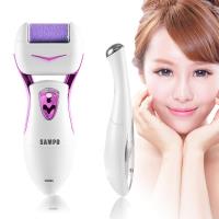 SAMPO聲寶 隨身震波眼周筆ME-Z1610YL+電動去硬皮美足機HJ-Z1408FL