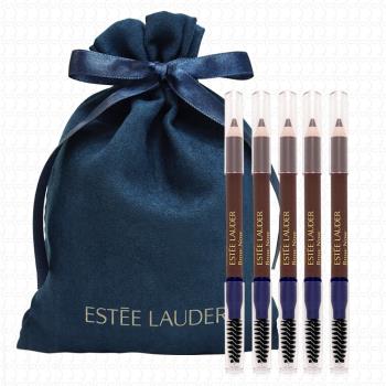 ESTEE LAUDER雅詩蘭黛 好命塑型眉膠筆0.8gx5-#03(贈束口袋)