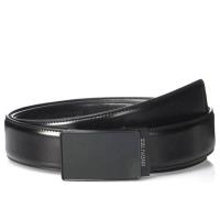 Kenneth Cole 2018男時尚超炫自動鎖扣黑色皮帶(預購)