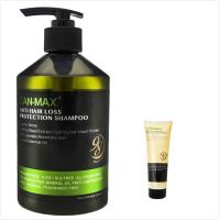 New義大利CAN-MAX康媚絲洗髮精(防止掉髮/控油清爽/乾損保濕)500ml*3+護髮霜(250ml)*1