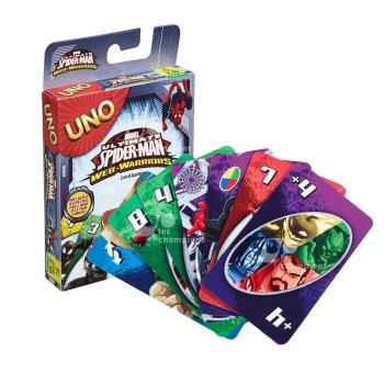【Mattel桌遊】UNO 遊戲卡 蜘蛛人