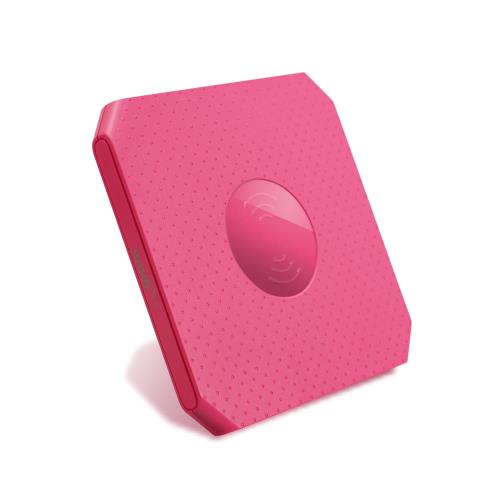 HANG W11方塊無線充電座-支援 QC 3.0 快速充電-粉