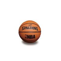 SPALDING NBA 一號籃球 迷你小球-斯伯丁 NBA 戶外 橘黑