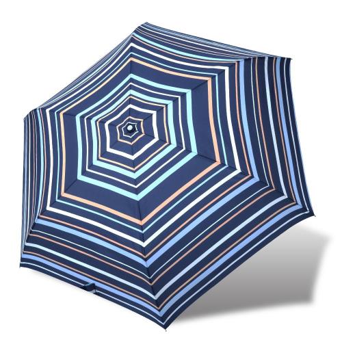 RAINSTORY雨傘-風條紋抗UV輕細口紅傘