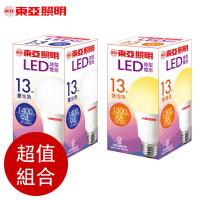 東亞照明 13W球型LED燈泡-10入