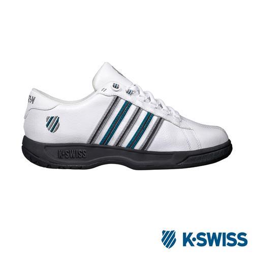 K-Swiss Eadall ll休閒運動鞋-男-白/藻綠/灰