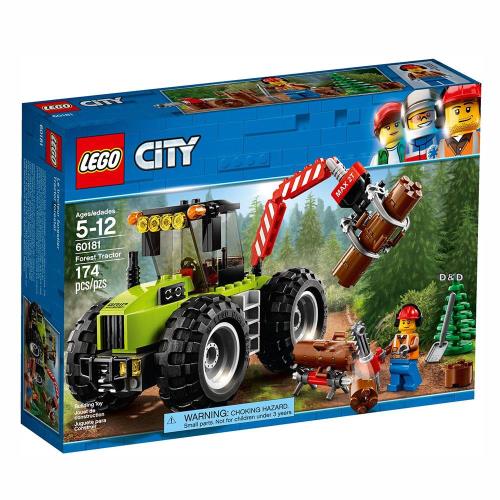 【 樂高積木 LEGO 】《 LT60181 》City 城市系列 - 森林拖拉機