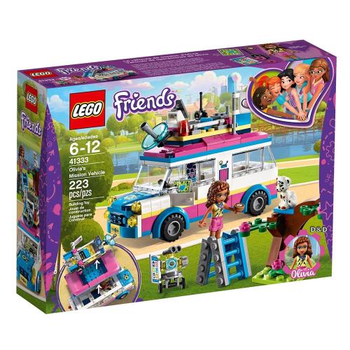 【 樂高積木 LEGO 】《 LT41333 》Friends 姊妹淘系列 - 奧麗薇亞的勤務車