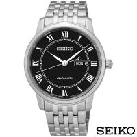 SEIKO精工 PRESAGE藍寶石機械男錶-黑色/39mm(SRP765J1)