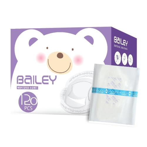 【韓國BAILEY貝睿】極細倍柔防溢乳墊(120入)