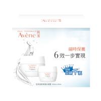Avene雅漾 全效活泉保濕水凝霜超值組