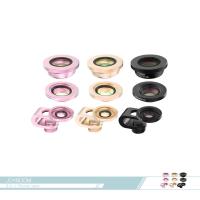 JOYROOM機樂堂 豪華款 三合一手機夾鏡頭組(ZS148) 130°廣角+15X微距+198°魚眼/ 自拍神器