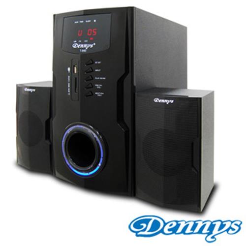 【Dennys】 USB/SD/FM超重低音2.1喇叭(T-880)