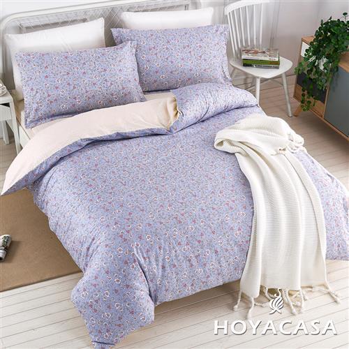 HOYACASA復刻回憶 加大四件式純棉兩用被床包組
