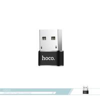 hoco.浩酷 USB to Type C轉接器(UA6)-(黑) 轉接頭/ 數據傳輸 電腦資料數據傳輸