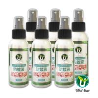 Utra-max優美仕天然植物精油萃取防蚊100m*6入