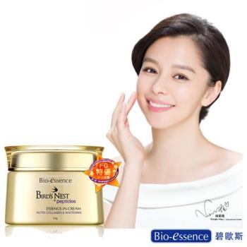 Bio essence碧歐斯 燕窩胜肽太微膠囊特潤深久霜50g
