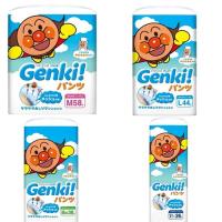 GENKI王子尿布 麵包超人褲型紙尿褲 M/L/XL/XXL (任選3包/箱)日本境內