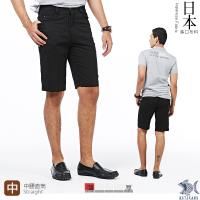 【NST Jeans】日本布料_經典Black暗條紋 短褲(中腰) 390(9436)