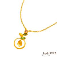 Jcode真愛密碼 戀戀花語黃金/水晶項鍊