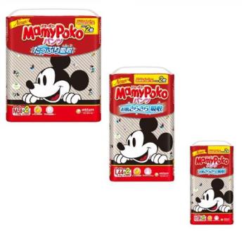 Mamypoko 日本境內紅米彩盒版褲型紙尿褲M/L/XL(任選2包/箱)