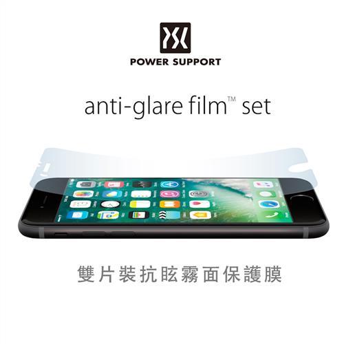 POWER SUPPORT-iPhone8 Plus Anti-glare Film Set-雙片裝霧面保護膜