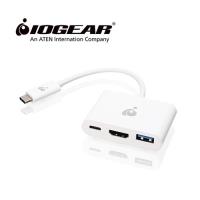 美國IOGEAR USB-C 轉HDMI / USB 多功能轉接器(GUC3C3H)