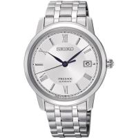 SEIKO 精工Presage 經典時尚機械錶(銀/39mm) 4R35-02J0S SRPC05J1