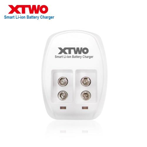 XTWO 9V鋰電池專用急速充電器