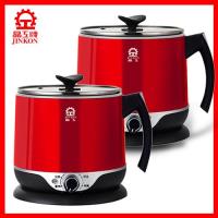 晶工牌2.2公升不鏽鋼美食鍋 JK-201_2入組