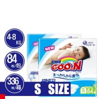 GOO.N 日本大王尿布 阿福狗紙尿褲 S(84x4包/箱)