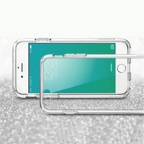 Apple iPhone SE 高質感雙料材質 透明TPU+PC手機殼/保護套