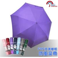 Kasan One Touch晴雨兩用自動雨傘-紫色